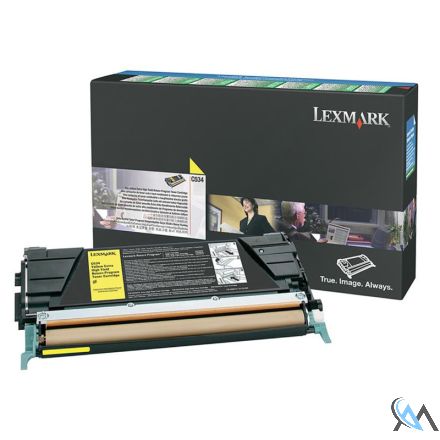 Original Lexmark C746A3YG Toner Gelb Neu 7.000 Seiten