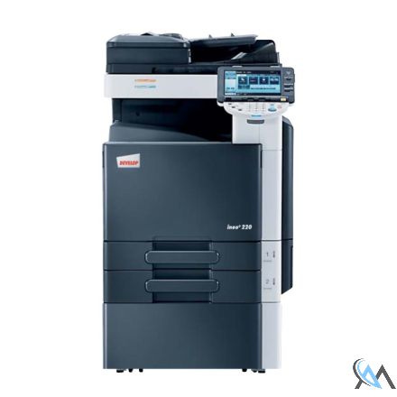 Develop Ineo+ 220 Din A3 Farbkopierer auf Unterschrank ADF DF-617 mit gebrauchtem Tonersatz