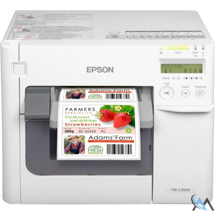 Epson ColorWorks TM-C3500 Inkjet Farbetikettendrucker refurbished