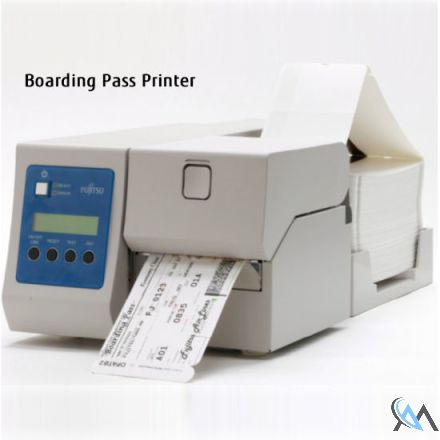 Fujitsu 9850 BPP gebrauchter Boarding Pass Printer / Etikettendrucker