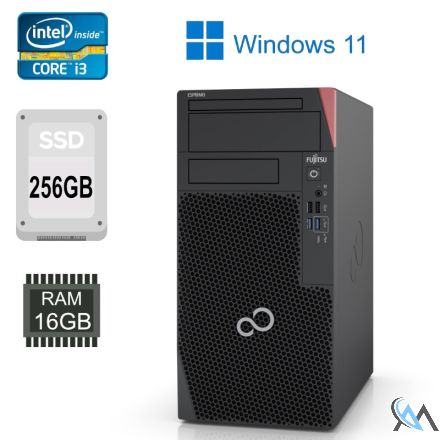 Fujitsu ESPRIMO P7012 intel i3-12100 256 SSD 16 GB RAM Nvidia T400 WIN 11 Pro