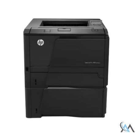 HP LaserJet 400 M401DNE gebrauchter Laserdrucker mit Zusatzpapierfach CF284A