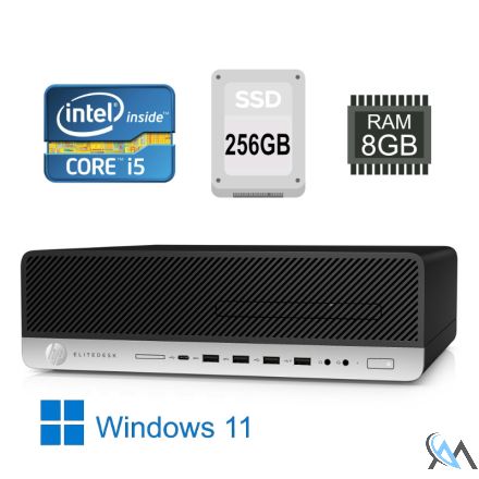 HP EliteDesk 800 G4 Core i5-8500 3,00GHz 256 SSD 8GB