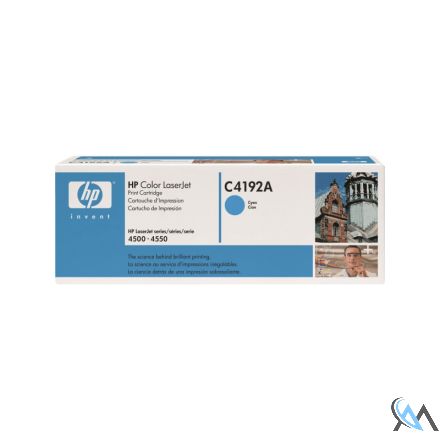 Original HP C4192A, 640A Toner Cyan Neu 6.000 Seiten