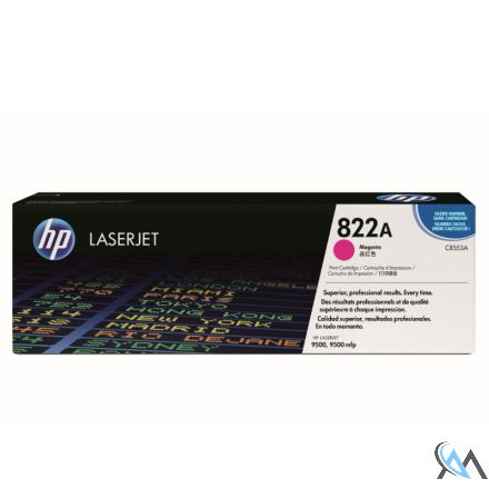 Original HP C8553A, 822A Toner Magenta Neu 25.000 Seiten