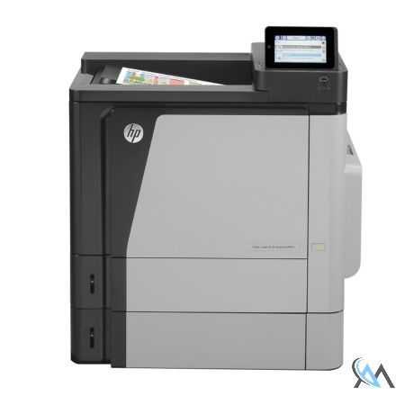 HP Color LaserJet M651DN Farblaserdrucker refurbished mit Zusatzpapierfach CZ261A mit gebrauchtem Tonersatz