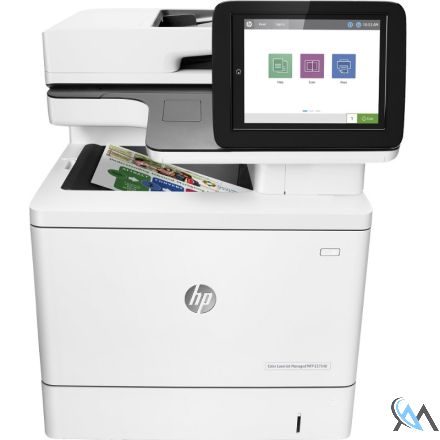 HP Color LaserJet Managed Flow MFP E57540c 3GY26A Multifunktionsgerät refurbished mit gebrauchtem Tonersatz