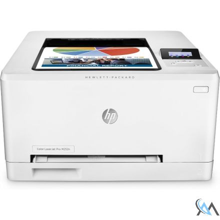 HP Color LaserJet Pro M252n Farblaserdrucker refurbished  