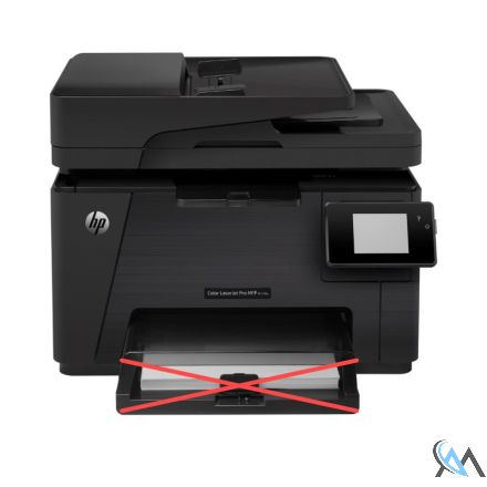 HP Color LaserJet Pro MFP M177fw Multifunktionsdrucker refurbished ohne Toner und Ohne Eingabefachablage siehe Bild