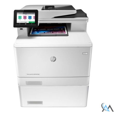 HP Color LaserJet Pro MFP M479fdn Multifunktionsgerät refurbished mit Zusatzpapierfach CF404A NEU OVP mit 2.267 Seiten gedruckt mit Neuem Tonersatz 