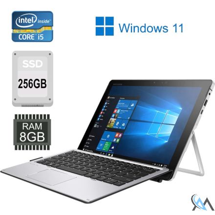 HP Elite X2 1012 G2 DE Keyboard LTE 2-in-1 i5-7200U 8GB 256GB SSD 12" Win11 C