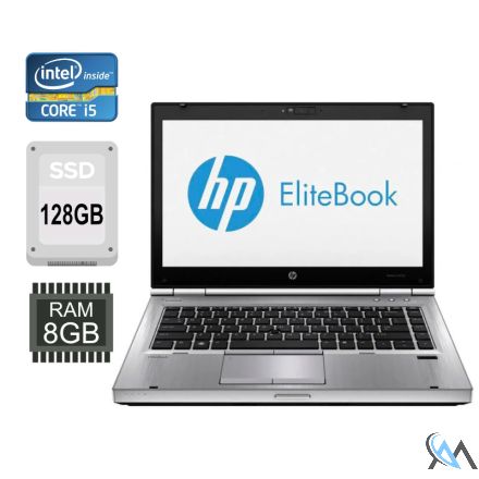 Notebook Laptop HP EliteBook 2570P Core i5-3360M 8GB 128GB SSD Win10 C