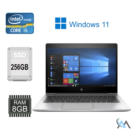 HP EliteBook 830 G5 13,3 i5 8250U 8GB RAM 256GB SSD LTE FHD WIN 11PRO 3JX71EA
