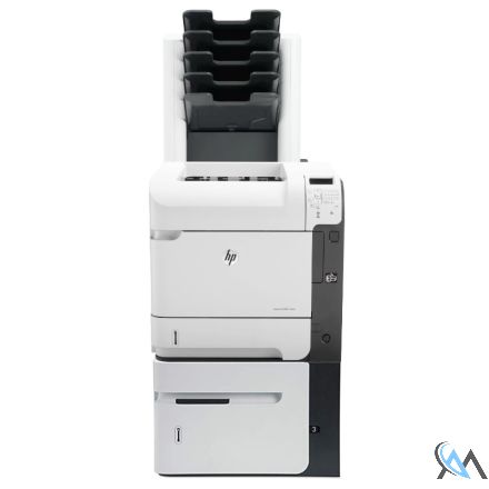 HP LaserJet 600 M603n Laserdrucker refurbished auf Zusatzpapierfach CE398A mit Mailbox CE997A mit 9.349 Seiten gedruckt Toner 70% WK 70%