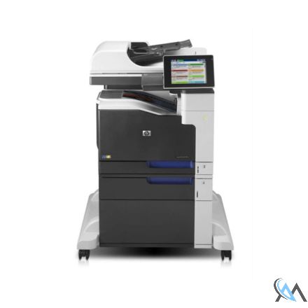 HP Laserjet Enterprise 700 color MFP M775f CC523A DIN A3 Farbkopierer refurbished auf Papierfach CE792A 500x A4 + Unterschrank mit 143.408 gedruckten Seiten mit gebrauchtem Tonersatz die ADF Halterung gebrochen Funktion ist nicht beeinträchtigt siehe Bild