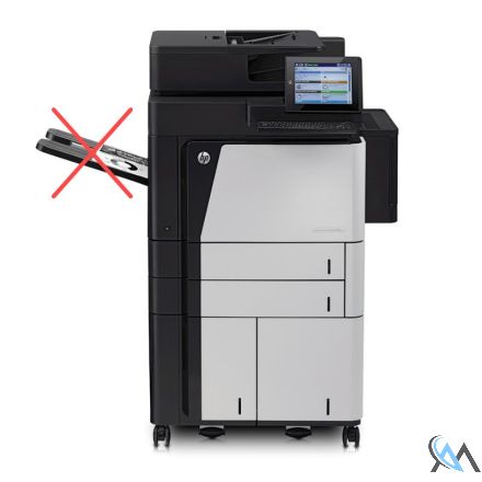 HP LaserJet Enterprise flow MFP M830 Kopierer refurbished Ohne Papier Ausgabefach