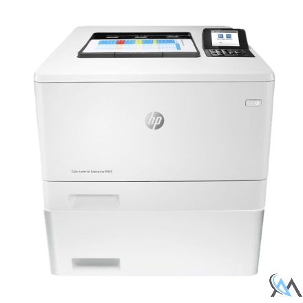 HP Color LaserJet Enterprise M455dn 3PZ95A Farblaserdrucker refurbished mit Zusatzpapierfach CF404A mit gebrauchtem Tonersatz