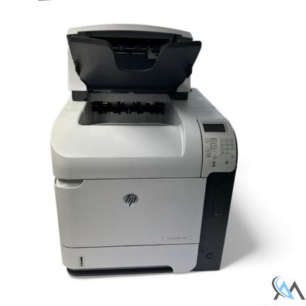 HP LaserJet 600 M603n Laserdrucker refurbished mit CE404A Stapelfach mit 500 Blatt Ablage mit gebrauchtem Toner