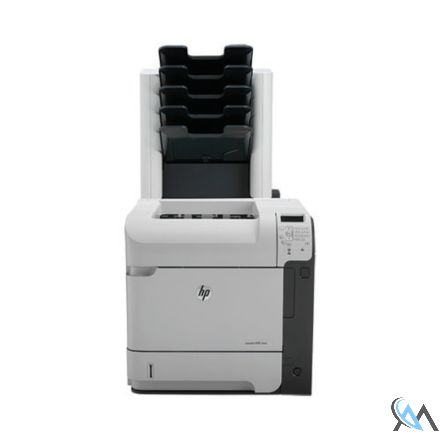 HP LaserJet 600 M603n Laserdrucker refurbished mit CE997A 5-fach Mailbox 500 Blatt mit gebrauchtem Toner