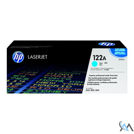 Original HP Q3961A, 122A  Toner Cyan Neu 4.000 Seiten