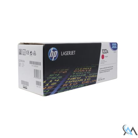 Original HP Q3963A, 122A  Toner Magenta Neu 4.000 Seiten