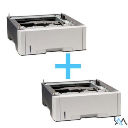 2er Pack HP gebrauchtes Zusatzpapierfach Q5985A für Color LaserJet 3600 3800 cp3505