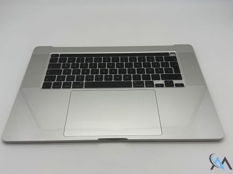 Apple MacBook Pro 16" A2141 2019 Silber Topcase Tastatur DE Gehäuse Trackpad
