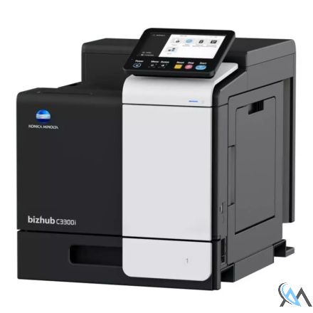 Konica Minolta bizhub C3300i Farblaserdrucker refurbished mit gebrauchtem Tonersatz