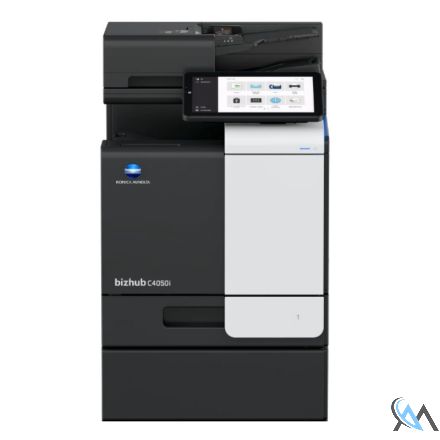 Konica Minolta bizhub C4050i Multifunktionsgerät refurbished mit Zusatzpapierfach PF-P22 mit Faxkarte 