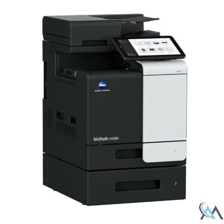 Konica Minolta bizhub C4050i Multifunktionsgerät refurbished mit Zusatzpapierfach PF-P20 mit gebrauchtem Tonersatz