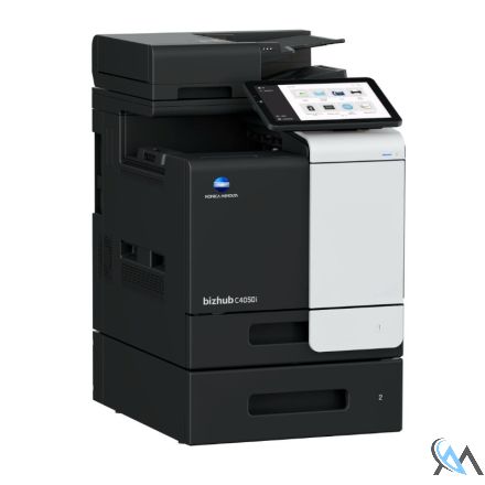 Konica Minolta bizhub C4050i Multifunktionsgerät refurbished mit Zusatzpapierfach PF-P20 mit gebrauchtem Tonersatz