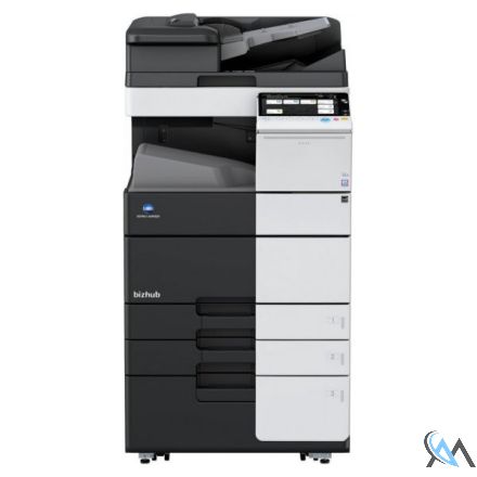 Konica Minolta bizhub 558 S/W Kopierer refurbished auf Papierfach PC-410 