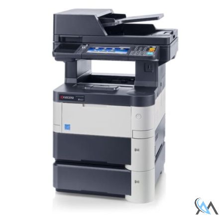 Kyocera ECOSYS M3540idn Multifunktionsgerät refurbished mit Zusatzpapierfach PF-320 mit 31.600 Seiten gedruckt Toner 75%  