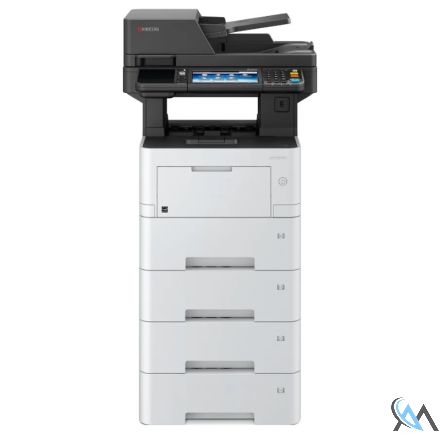 Kyocera ECOSYS M3645idn Multifunktionsgerät refurbished mit 3x Zusatzpapierfach PF-3110 unter 27.000 gedruckten Seiten mit gebrauchtem Toner