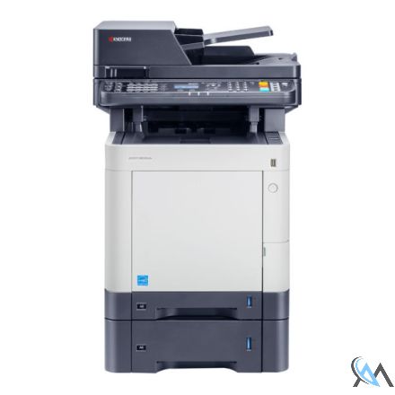 Kyocera Ecosys M6530cdn Multifunktionsgerät refurbished mit PF-5100 mit gebrauchtem Tonersatz
