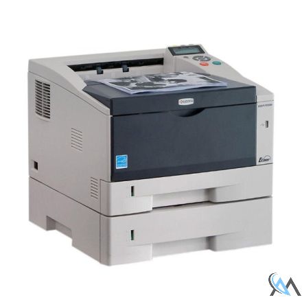 Kyocera ECOSYS P2135dn Laserdrucker refurbished mit PF-100 mit 55.765 gedruckten Seiten Toner o.k. Trommel defekt