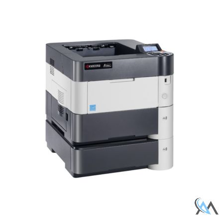 Kyocera FS-4300dn Laserdrucker refurbished mit PF-320 mit WLAN IB-51 mit 90.203 gedruckten Seiten mit gebrauchtem Toner