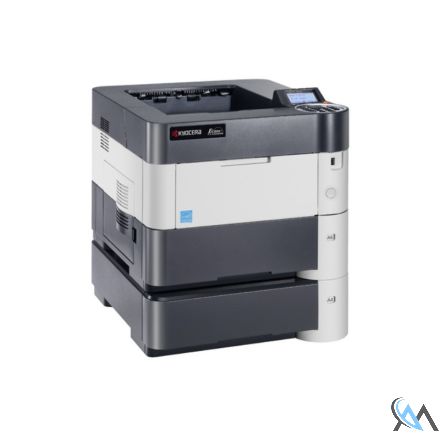 Kyocera FS-4300dn Laserdrucker refurbished mit PF-320 mit WLAN IB-51 mit 92.253 gedruckten Seiten mit gebrauchtem Toner