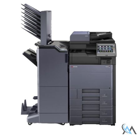 Kyocera TASKalfa 5053ci Kopierer refurbished auf PF-7100 mit DP-7100 mit Finisher DF-7110 mit Booklet Tacker und Locher mit Mailbox MT-730 mit gebrauchtem Tonersatz