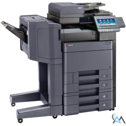 Kyocera TASKalfa 3252ci Farbkopierer refurbished auf Papierfach PF-7100 mit ADF DP-7100 mit Finisher DF-7120 mit Tacker