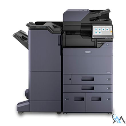 Kyocera TaskAlfa 3554ci Farbkopierer refurbished auf PF-7150 mit DP-7160 mit Finisher DF-7140 mit gebrauchtem Tonersatz