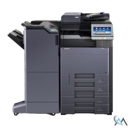 Kyocera TASKalfa 4002i Kopierer refurbished mit Zusatzpapierfach PF-7100 mit Finisher DF-7110 Tacker und Locher mit gebrauchtem Toner