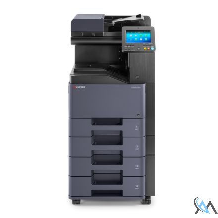 KYOCERA TASKalfa 408ci Farb- Multifunktionsgerät refurbished mit Zusatzpapierfach auf Rollen