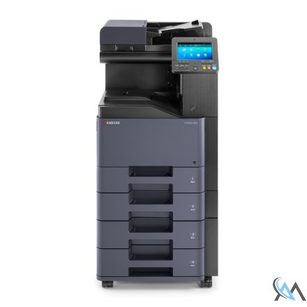 KYOCERA TASKalfa 408ci Farb- Multifunktionsgerät refurbished mit Zusatzpapierfach auf Rollen