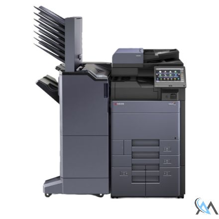Kyocera TASKalfa 3253ci Kopierer refurbished mit Papierfach PF-7110 und DP-7110 mit Finisher DF-7110 Tacker und Locher mit Mailbox MT-730 mit gebrauchtem Tonersatz