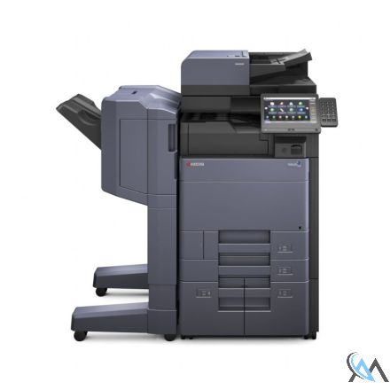 Kyocera TASKalfa 5003i Kopierer refurbished auf Papierfach PF-7110 mit DP-7110 mit Finisher DF-7120 mit Tacker und Locher
