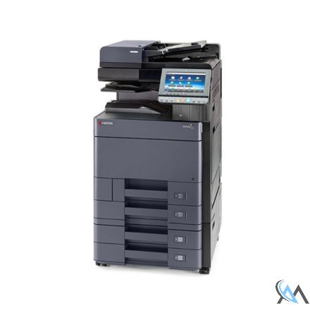 Kyocera TASKalfa 5052ci Kopierer refurbished mit 326.589 Seiten gedruckt auf Papierfach PF-7100 mit ADF DP-7110