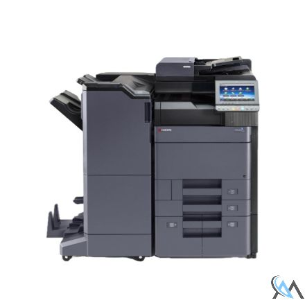 Kyocera TASKalfa 5053ci Kopierer refurbished auf PF-7110 mit DP-7110 mit Finisher DF-7110 mit Booklet Tacker mit gebrauchtem Tonersatz