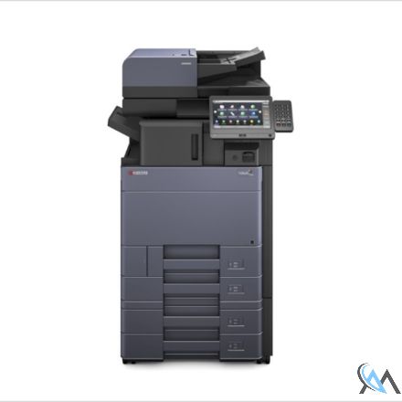 Kyocera TASKalfa 5053ci Kopierer refurbished auf PF-7100 mit DP-7100 mit internal Finisher DF-7100 mit gebrauchtem Tonersatz