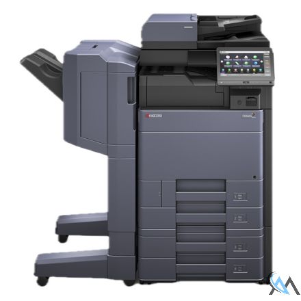 Kyocera TASKalfa 5053ci Kopierer refurbished auf PF-7100 DP-7100 mit Finisher DF-7120 Tacker